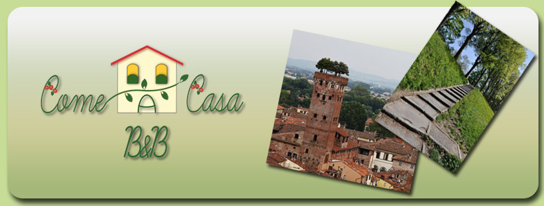 B&B Room Rental Come a casa in Lucca ,Tuscany (Italy)